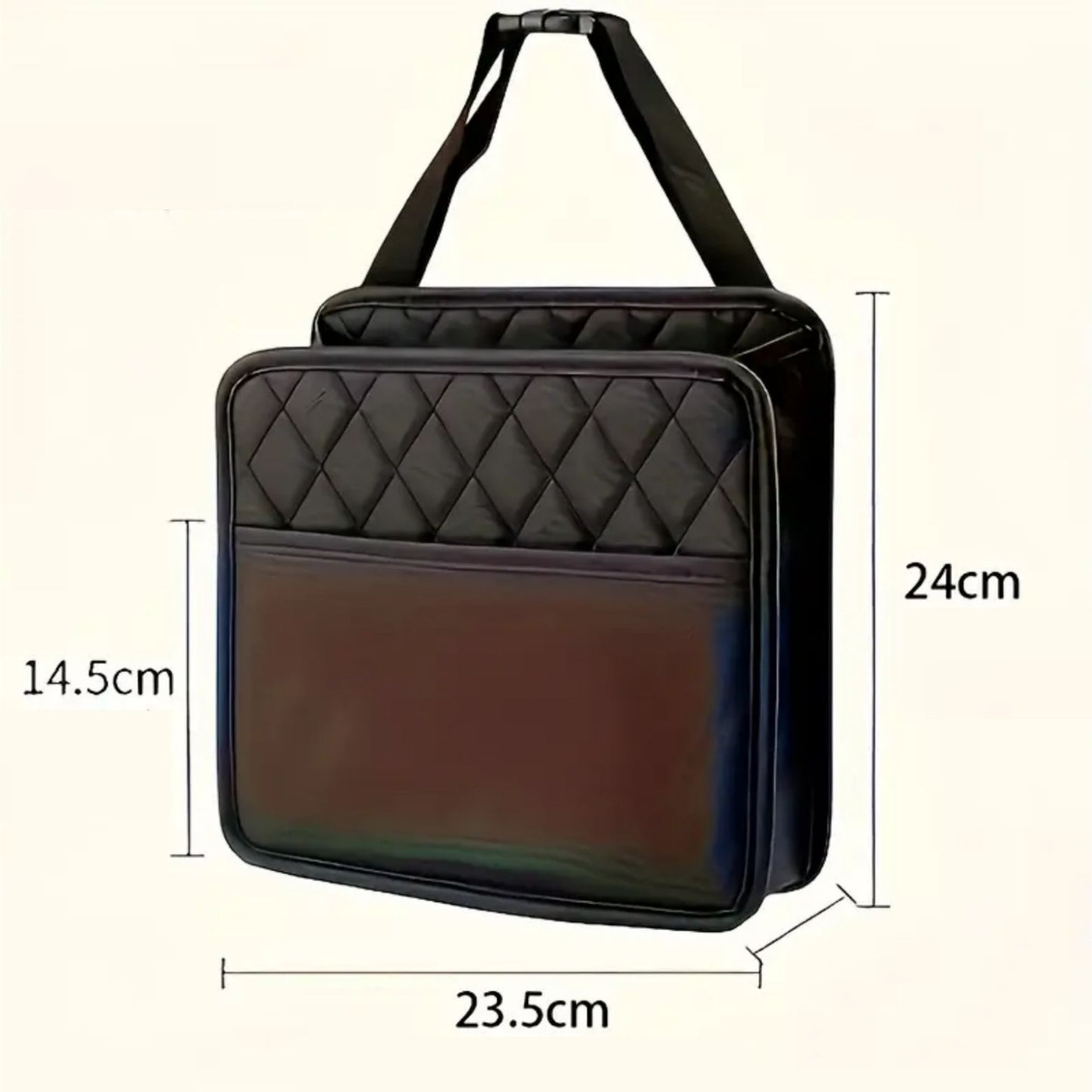 Navorra™ Luxe Organisateur de Siège Auto – Sac de Rangement Multifonctionnel pour Voiture