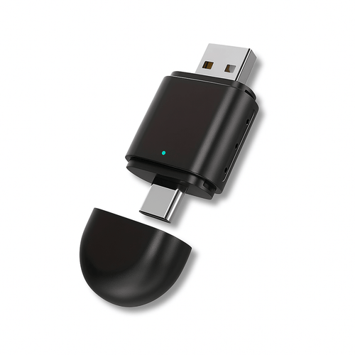 DriveLink – Adaptateur sans fil Apple CarPlay & Android Auto avec USB-C & USB-A