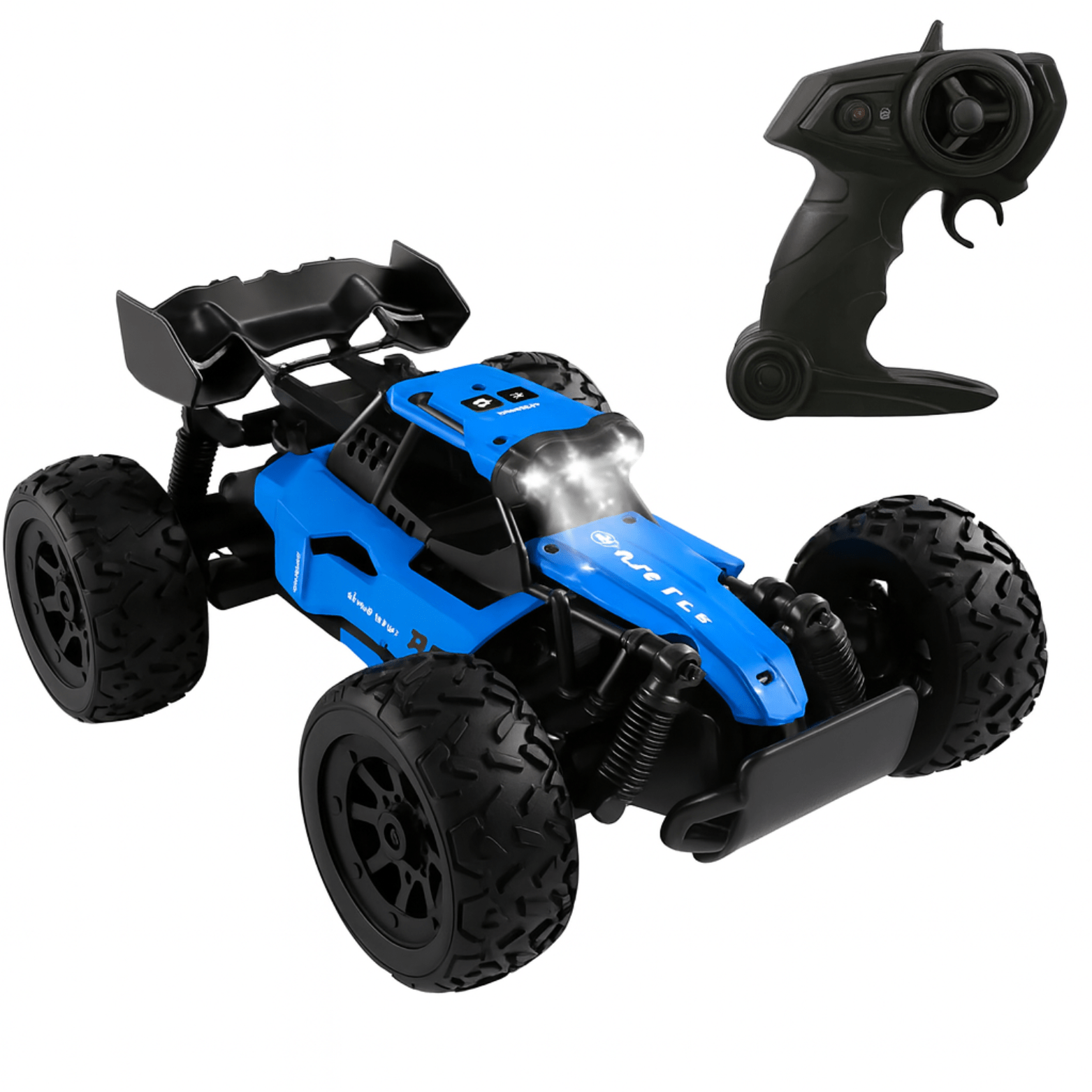 Bestuurbare auto blauw DashRacer